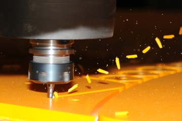 CNC 20mm HDPE cutting