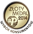 Złoty medal 2014 ITM - wybór konsumentów