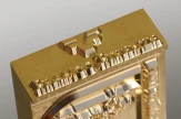Matrix made of brass